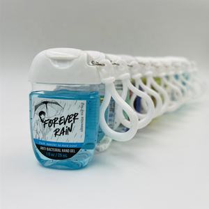 Desinfetante para as mãos com logotipo personalizado, desinfetante antibacteriano para as mãos, gel e álcool, tamanho para viagem - Product Image 6