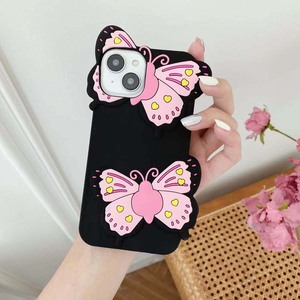 Custodia per telefono cellulare in Silicone con Design a farfalla di terza dimensione all'ingrosso della fabbrica diretta per <span class=keywords><strong>Iphone</strong></span> 6 7 8 X Xr Xs <span class=keywords><strong>Max</strong></span> <span class=keywords><strong>11</strong></span> 12 13 14 15 - Product Image 3