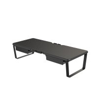Venta caliente almacenamiento multifunción de doble cajón con soporte para teléfono móvil IMac Notebook monitor de computadora soporte elevador para computadora portátil