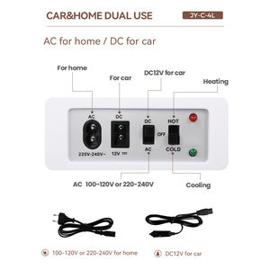 Mini Fridg Car Fridges Electric Cool Box Refrigerador para el hogar 12V Car Price Refrigerer Small Refrigerated - Product Image 6