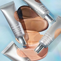 Fabricant de tubes cosmétiques en plastique ovales personnalisés OEM/ODM, tubes vides pour crème pour les yeux, soins de la peau, écran solaire, emballage cosmétique, tubes à presser