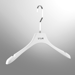 Nuovo negozio di abbigliamento da <span class=keywords><strong>donna</strong></span> bianco acrilico appendiabiti eleganti in acrilico trasparente <span class=keywords><strong>pantaloni</strong></span> appendiabiti con clip dorate - Product Image 4