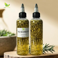 Huile capillaire bio à la lavande, très vendue, pour la croissance naturelle des cils et des cheveux, huile essentielle de romarin