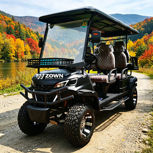 Carrito de Golf Eléctrico de Lujo, Diseño Urbano, Todoterreno, 6 Plazas, Batería de 48v 72v, Se Acepta Personalización - Product Image 1