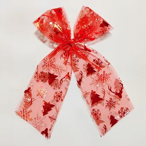 Новогодний Хэллоуин, Лидер продаж, сетчатый бант, аксессуар для волос для девочек, завязанный бант - Product Image 3