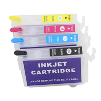 Cartouches d'encre rechargeables T0731 - T0734 pour imprimantes Epson Stylus T13 TX102 TX103 TX121 C79 C90 C92 C110 CX3900 10/T11/T20 T21