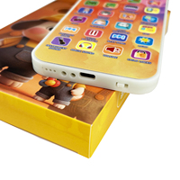 Jouets éducatifs précoces pour enfants en anglais Machine d'apprentissage Jouet téléphone portable Écran couleur LED