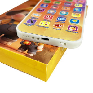 جهاز تعليمي للأطفال لتعلم اللغة الإنجليزية، لعبة هاتف محمول بشاشة LED ملونة - Product Image 6