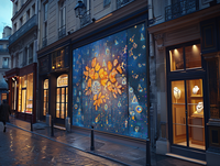 Pantalla LED Holográfica 3D Ultra Clara con Efecto Excepcional para Escaparates y Exposiciones