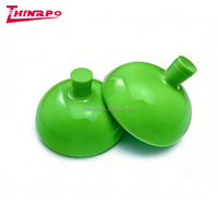 Coupe de percussion thoracique en silicone de qualité médicale, expulseur de crachats, coupe de physiothérapie respiratoire manuelle pour l'élimination du mucus