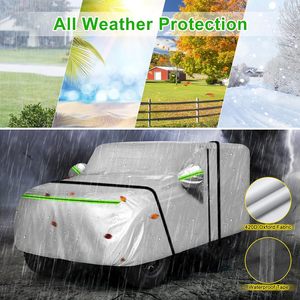 Cubierta de coche impermeable para todo clima a prueba de viento para Bronco 4 puertas 2021 <span class=keywords><strong>2022</strong></span> - Product Image 5