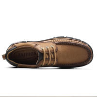 Chaussures habillées en cuir véritable pour hommes, confortables, fabriquées à la main en Italie, chaussures décontractées formelles, lacets