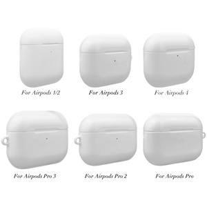 Coque de sublimation très vendue pour Airpods, personnalisable, avec revêtement protecteur pour écouteurs Airpods 1 2 3 4 Pro2 Pro3 - Product Image 1