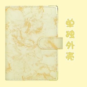 Carnet à feuilles mobiles, planificateur d'enveloppes pour argent liquide, <span class=keywords><strong>A5</strong></span> A6, en cuir PU marbré, classeur budgétaire avec enveloppes pour argent liquide - Product Image 6