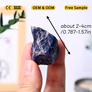 Cristal de Roca Natural al por Mayor, Sodalita en Bruto, Espécimen Mineral de Gema - Product Image 5