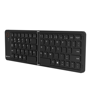 Clavier Bluetooth pliable, <span class=keywords><strong>claviers</strong></span> sans fil portables pliables <span class=keywords><strong>pour</strong></span> les voyages, prennent en charge jusqu'à <span class=keywords><strong>3</strong></span> appareils <span class=keywords><strong>pour</strong></span> ordinateur portable Windows, tablette, PC - Product Image 5