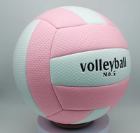 Ballon de volley-ball de plage taille 5 avec logo personnalisé, en cuir PU souple, pour matchs en extérieur sur sable, vente en gros