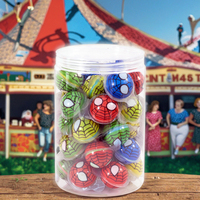 Halal Aardspin Oogbol 3D Explosie Gummy Candy Fruitig Aroma Meerkleurig Flesverpakking Fabrieksdirect OEM