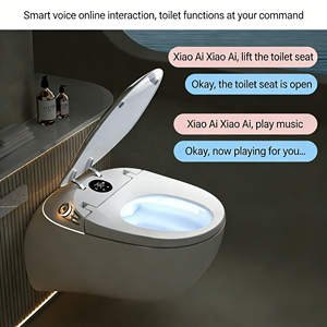WC intelligent en céramique avec bidet UV intégré pour hôtel, cuvette de toilette automatique pour salle de bain - Product Image 4