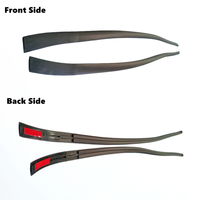 Bandes d'étanchéité en caoutchouc pour toit HY avec clips, kit de moulures noires étanches pour Hilux Double Cabine, service de découpe et de soudure