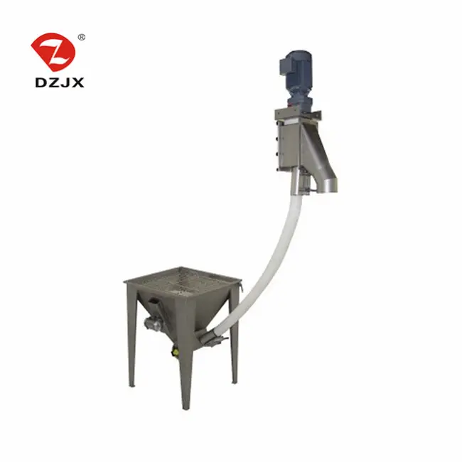 DZJX-transportador de tornillo Flexible, pequeño y Flexible