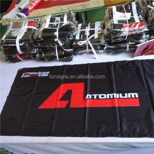 Bandera publicitaria de alta calidad, banderines con impresión de logotipo personalizado, venta al por mayor - Product Image 3