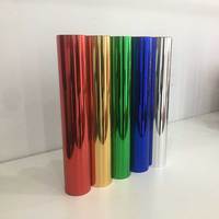 HTV — feuille d'aluminium extensible pour vêtements, vinyle de transfert thermique, 50cm * 25 mètres, rouleaux de 16 couleurs métalliques pour vêtements