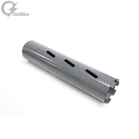 Foret diamanté à sec pour le perçage du béton armé 52mm-202mm