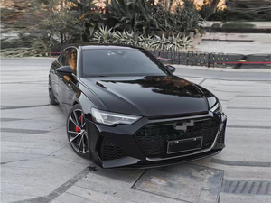 Kit Carrozzeria Auto Facelift Paraurti Anteriore con Griglia a Nido d'Ape Adatto per <span class=keywords><strong>Audi</strong></span> <span class=keywords><strong>A6</strong></span> S6 C6 Aggiornamento a RS6 <span class=keywords><strong>2019</strong></span> Parti Anteriori - Product Image 3