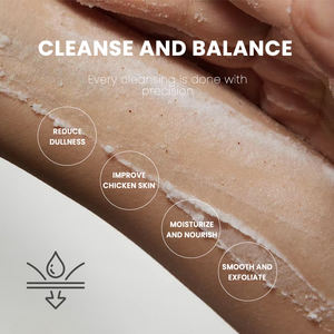 MULAN OEM ODM Marque distributeur Soins corporels Nettoyage doux et parfumé Exfoliant lisse pour le corps - Product Image 2