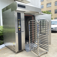 Elektrische, gas- en diesel-aangedreven oven voor lange broden, kastanje hete-lucht draairoosteroven, eenvoudig en snel te bedienen.