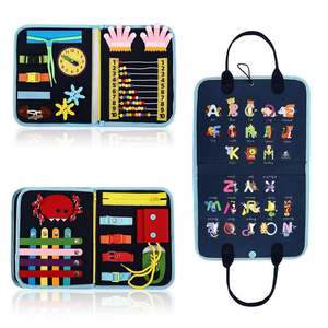 Tablero Sensorial de Fieltro Creativo para el Desarrollo de Habilidades Motoras Finas, Divertido Tablero de Actividades Montessori, Regalos y Juguetes para Niños y Niñas - Product Image 3