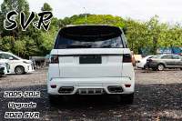 Kit carrosserie pour Range Rover Sport 2006-2013, mise à niveau version SVR 2022, entièrement compatible avec toutes les fonctions, sans codes de panne