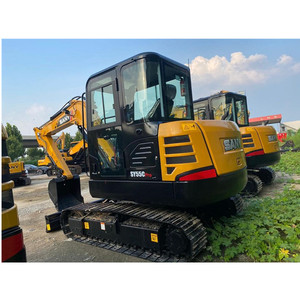 Mini-excavatrice d'occasion de 5,5 tonnes, Sany u55 27 55, excavatrice à chenilles miniature d'occasion en bon état à vendre - Product Image 1