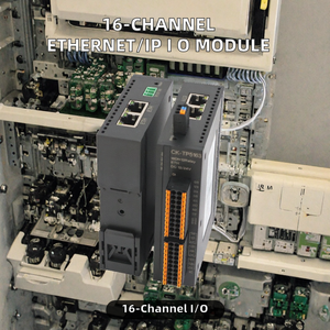 Module I/O industriel à 16 canaux, EtherNet IP, Modbus TCP, contrôle PLC SCADA - Product Image 2