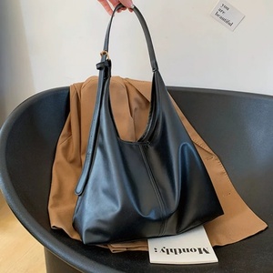 Bolso de Hombro de PU Premium para Mujer, Minimalista, de Color Sólido, Bolso de Mano para Uso Diario, Oficina, Compras, Bolso Tote - Product Image 2