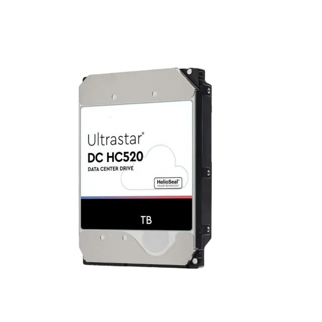 HUH721212ALE604 Full New 12TB Ultrastar DC HC520 HDD 7200 RPM Class SATA 6 Gb/s 256MB Cache 3.5"