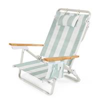 Chaises de plage pliantes avec logo personnalisé très vendues chaise de piscine légère et inclinable vintage avec sangles de sac à dos