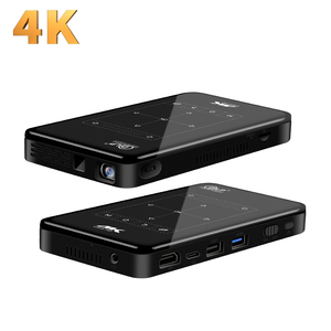 Mini Proyector <span class=keywords><strong>LED</strong></span> DLP Inteligente P09II, 1080p, Android 9, WiFi de Doble Banda, Portátil, para Cine en Casa y Fiestas al Aire Libre - Product Image 1