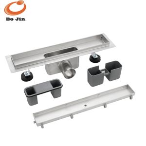 <span class=keywords><strong>Drain</strong></span> linéaire pour salle <span class=keywords><strong>humide</strong></span>, prix de gros Chine, drains de sol horizontaux commerciaux en acier inoxydable - Product Image 5