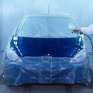 Giấy <span class=keywords><strong>Pe</strong></span> Bảo Vệ Băng Dán Trước Màu Xanh Uv 14 Ngày 1100Mm Màng Che - Product Image 5