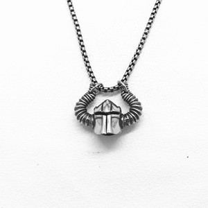 Yunnique-collar unisex con colgante de máscara de rey demonio, de acero de titanio, estilo americano y europeo, joyería Retro - Product Image 1
