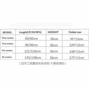 Accessoires de lit <span class=keywords><strong>médical</strong></span> d'hôpital, garde-corps pliant, Rail latéral à cinq pôles <span class=keywords><strong>en</strong></span> alliage d'aluminium, garde-corps de lit - Product Image 6