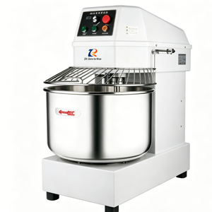 Mezcladora de Masa de Doble Acción y Dos Velocidades de Grado Comercial, Resistente, con Cubierta Antipolvo para Pastelería, 40L - Product Image 2