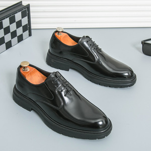 Scarpe Eleganti Casual da Uomo Nere <span class=keywords><strong>e</strong></span> Rosse Taglie 38-46 con Lacci Traspiranti Antiscivolo Leggere con Suola in Gomma per Estate Autunno Inverno - Product Image 6