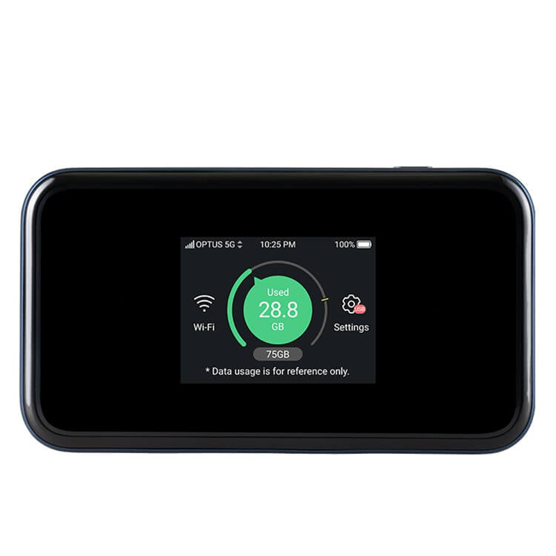 Разблокированный ZTE 5G модем MU5001 Optus двухдиапазонный WiFi 6 беспроводной SIM-карты Мобильный маршрутизатор 2,4 "красочный сенсорный экран 5G Портативный точка доступа