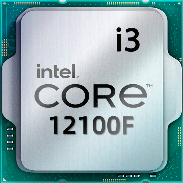 Brand New Four Cores Core I3 3.3GHz 12100F CPU for Desktop