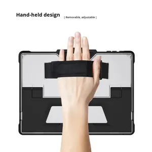 Étui pour <span class=keywords><strong>Surface</strong></span> Pro9/10/11, tablette et <span class=keywords><strong>clavier</strong></span> antichoc avec support, housse de protection pouvant être tenue à la main - Product Image 4