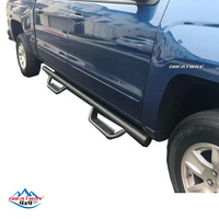Marchepieds latéraux en fer pour Toyota Tacoma/Tundra Double Cab pour Dodge pour Ram 1500 pour Ford F150 Pièces automobiles