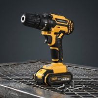 Perceuse sans fil polyvalente 21V, alimentée par batterie lithium-ion, tournevis électrique, appareil de perçage pour travaux métalliques et maçonnerie